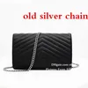 Hogere kwaliteit Crossbody Bag Caviar Koe Lederen Ketting Designers Womens Handtassen Portemonnees Schoudertassen 2021 Mode Tote Cross Body Bag