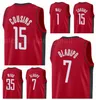 Sérigraphie City Earned Edition Basketball PJ Tucker Jersey 17 Victor Oladipo 7 John Wall 1 David Nwaba 2 DeMarcus Cousins 15 Brown