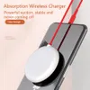 Беспроводное зарядное устройство всасывания для iPhone XR XS Samsung Portable Fast Charebing Pad поглощение 5W 10W 3 цвета A08