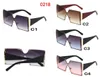 2020 패션 프랑스 프랑스 클래식 선글라스 남성과 여성 0218 안경 음영 미러 큰 정사각형 일요일 안경 UV 운전 안경 256f