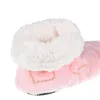 Mntrerm Femmes Hiver Maison Pantoufles Doux En Peluche Coton Chaussures Casual Solide Intérieur Pantoufles En Bois Femme Broderie En Forme De Coeur Y200628