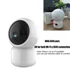 1080P IP wifi telecamera di sicurezza domestica AI tracciamento automatico umano panoramica e titolo angolo di visione completo 2 vie visione notturna audio P2P baby monitor wireless AS-TY516H