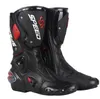 Motorradschuhschuhe professionell Motorrad Stiefel Motocross Racing Mikrofaser Lederstiefel Herren -Motorrad -Drop -Widerstands -Stiefelzubehör für Männer