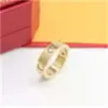 2022High quality designer stainless steel Band Rings fashion jewelry men's wedding promise ring women's gifts