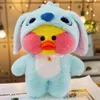 Söta Lalafanfan Cafe Duck Turn To Unicorn Totoro Panda Plysch Toys Stuffed Soft Animal Dolls For Kids Girls Birthday Presents 2202091248266