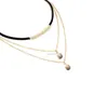 Shell Necklace gold chains Shell Multilayer Necklaces Wrap Choker Necklace fashion Jewelry for Women Will and Sandy new