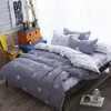 Comforter king grey bedclothes bed linen snowflake Cotton Bedding set Winter bedsheets duvet cover sets35 LJ200819