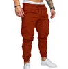 Men Pants 2018 Новая мода Мужчины бегают брюки. Фитнес -бодибилдинг спортивных залов для бегунов одежда Осенние спортивные штаны Размер 4xl