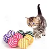 Sisal Ball Pet Cat Toy Toy resistente a los rasguños Gratable Cats Balls Toys Funny Toys para 40 mm dentro de Lyx18