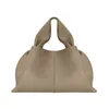 Franska varumärket nischdesign Polene Cloud Bag Läder Messenger Hand Cowhide Dumpling3899898