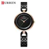 CURREN Luxus Marke Frauen Uhren Mode Lässig Quarzuhr Frauen Wasserdichte Weibliche Schwarz Armbanduhr Relogio Feminino 210517