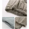 MELIFLE Зимние теплые фланелевые мягкие пижамные комплекты для женщин 100% бархат Atoff Домашняя одежда для сна Модная атласная плюшевая шелковая ночная рубашка 201217