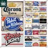 2021 bière Vintage en étain panneau Metal Sign Plaque décoratif pour pub Bar Mur Man Cave Living Room Club Dorce Decor Painting For Living 6109731