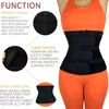 Imprimer taille formateur personnaliser Corset ceinture d'entraînement perdre du poids ceintures Shapewear Fajas corps Shaper minceur contrôle du ventre 2201156886865