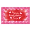День Святого Валентина баннер баннер баннеры фон ткани любовь украшения висит флаг романтическая вечеринка празднование флаги новый стиль rrd13325