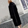 Real genuine natural rabbit coat with hood womens fashion fur jacket outwear custom any size 201214