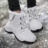 Fedonas najnowsze kobiety wysokiej jakości buty śniegu zimowe ciepłe kobiety kostki płaskie platforma zwykła podstawowe buty marka krótkie buty Y200915