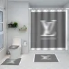 Новый мультфильм роскошный водонепроницаемый душевые занавески Унисекс мода дизайнер в ванной аксессуары
