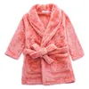 MudiPanda Winter Kids Sleepwear Robe Flannel Warm Children's Bathrobe For Girls 2-14 Years Teenagers Pajamas For Boys LJ201216