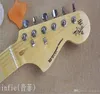 2022 Neue Hersteller liefern klassische E-Gitarren-Griffbrettmodelle mit cremig-gelber Groove-Gitarre