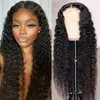 Ishow 5*5 Transparent Lace Closure Wig 28 34 40 INCH Loose Deep Curly Body Water Straight Brazilian Human Hair Lace Front Wigs Peruvian Hair