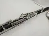 Brand New MargeWate Low C clarinetto placcato argento placcato bass clarinetto strumento musicale professionale con custodia spedizione gratuita