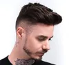 Novo sistema de cabelo com apliques de cabelo masculino peruca base de pele fina várias cores228q