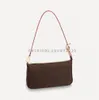 Genuine Leather Mini Women Shoulder Bags Crossbody Presbyopic Purses Bag White Plaid Handbag Totes Clutch Wallet With Orange Box