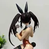26cm KDcolle Date A Live Light Novel Anime Figure Nightmare Kurumi Tokisaki Bunny Girl Action Figure Adult Collection Doll Toys 226901396
