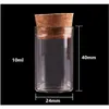 Small Test Tube With Cork Stopper Glass Spice Bottles Container Jars Vials Diy Craft 50pc jllQoG3021