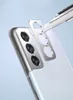 Aluminium Alloy Mobiltelefon Klistermärken Skyddskal för Samsung Galaxy S21 S21Plus S21LTRA Bakre kameralens Ringlock