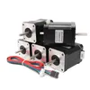 17HS6401S-SZ NEMA17 Stepper Motor 42 Motor Double Shaft for CNC Laser 3D Printer NeW 12V 42BYGH 1 7A 70N cm for 3D printer287Y