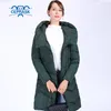 CEPRASK Nuovo rivestimento invernale di alta qualità Donna Plus Size Lungo Parka da donna in cotone Cappotto invernale con cappuccio Caldo Giù Jac 201217