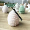 3D Christmas Tree Pine Cone Silicone Candle Mold Soap Clay Making DIY Cake Decor 2010232584618