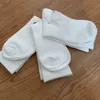 mens socks 1 dozen = 3 pairs different kinds of white Fashion Women and Men High Quality CLetter Breathable Cotton Sports Sock Wholesale calzino Stockings