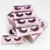 3D Yanlış Kirpik Toptan Faux Saç Lashes Yanlış Göz Kirpik Mix Stilleri Sahte Vizon Kirpik Uzatma Makyaj Aracı M01-M10 Serisi