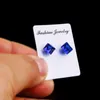 Crystal Magnet Stud oorbellen Diamond Cube Clip op oorringen voor vrouwelijke mannen Fijne mode sieraden Will en Sandy