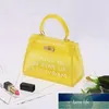 Bolsas femininas de geléia de PVC transparente