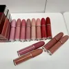 Maquiagem Camurça Creme Matte Lip de Brilho Lábios Lustro Luido Batom Natural Nude Longa Lágua Impermeável Lipgloss Cosméticos 12 Cores