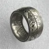 HB24 Handmake Münze Ring von Hobo Morgan Dollar Heißer Verkauf Handwerk Für Männer oder Frauen Schmuck US-Größe (8-16)