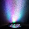 حار 36W 36-LED RGB Remote / Auto / التحكم في الصوت DMX512 عالية السطوع مصغرة DJ بار حزب مصباح المرحلة الطرافة * 4 عمر طويل الأمان