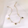 Summer Choker Necklace Gold Color Necklace For Women Clavicle Chain Choker Fashion Female Jewelry Accessories