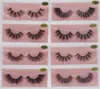 3D Mink Eyelashes Wholesale Natural False Eyelash Faux False Mink lashes Soft make up Extension Makeup Fake Eye Lashes Free Customize Logo