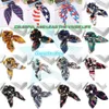 Scrunchies Acessórios Cabelos Cavalos Streamers Doce Versátil Cordas Florais Moda Temperamento Vários Estilos Escolha Círculo De Cabelo Simples Impresso Cachecol Fita