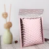 30pcs / lot Multi-Taille Or Rose Feuille D'aluminium Expédition Sacs D'expédition Étanche Express Bubble Sacs pour Emballage Cadeau Enveloppe Y200709