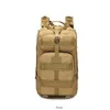 Tactical Outdoor Hiking Climbing Camping Travelling Bag 35L Military Backpack Nylon Daypack Q0109