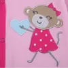 Spring Automne Housses longues pour bébé Cartoon Vêtements Animaux Jumpsuit Fille Romper Baby Vêtements 201027