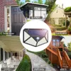 2021 3 Modes LED Solar Light lamps PIR Motion Sensor Garden Energy Saving Street Outdoor Lighting Wall