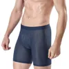 Mannen Sporting Net Boxer Ondergoed Shorts Broek Heren Melkvezel Boksers Onderbroek Voor Merkkwaliteit Sexy Pouch Slipjes 4XL