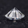 Szjinao Real 1.0ct 6.5mm D色Moissaniteジュエリーの円形の形の緩い宝石の石